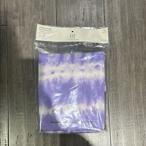 GAP Purple Tie-Dye 2-Piece PJ Set 10